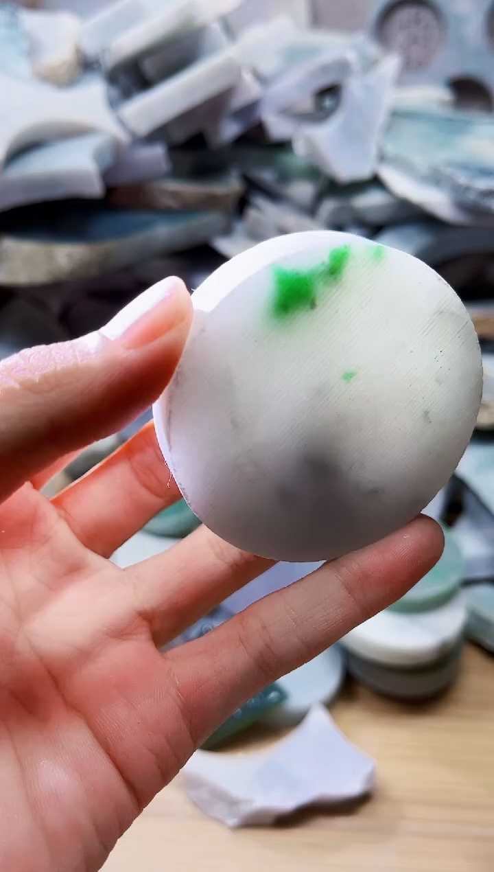 裸石翡翠翡翠a货正品玉石陈060