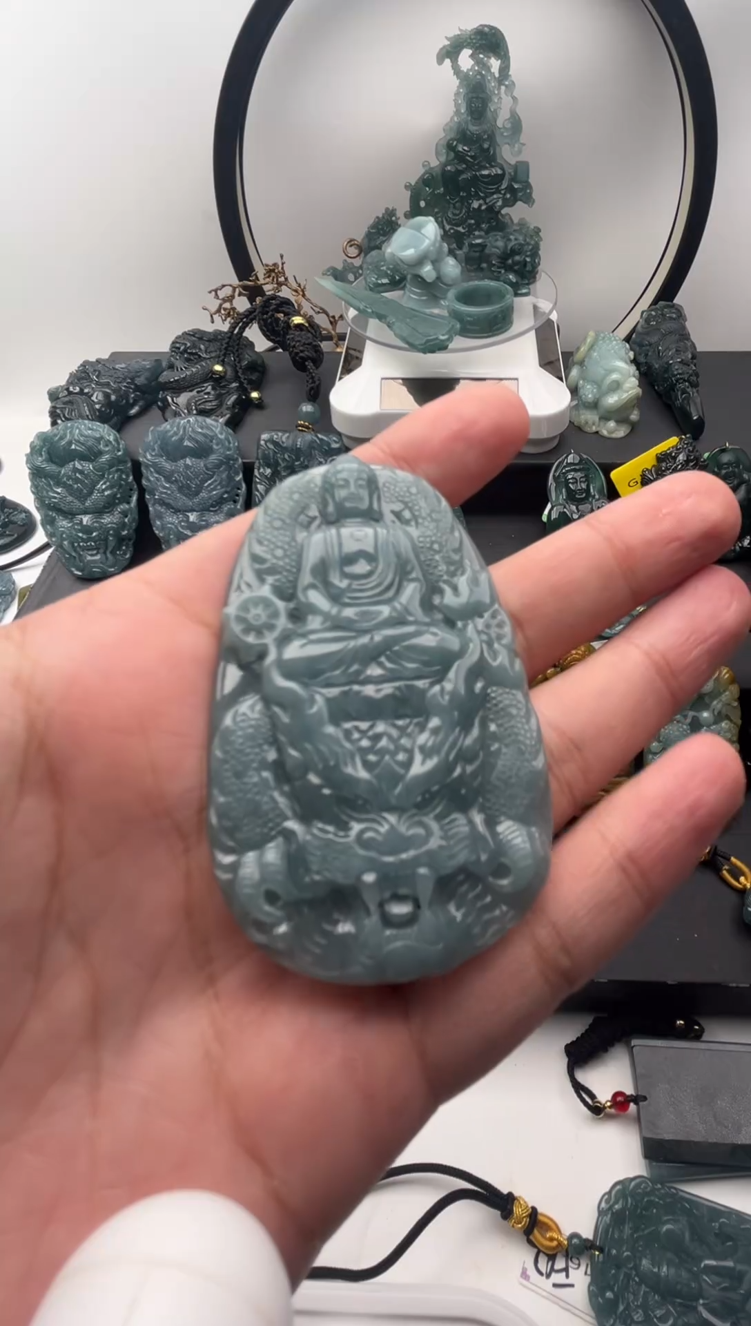 颈饰未镶嵌翡翠꧁****꧂大日