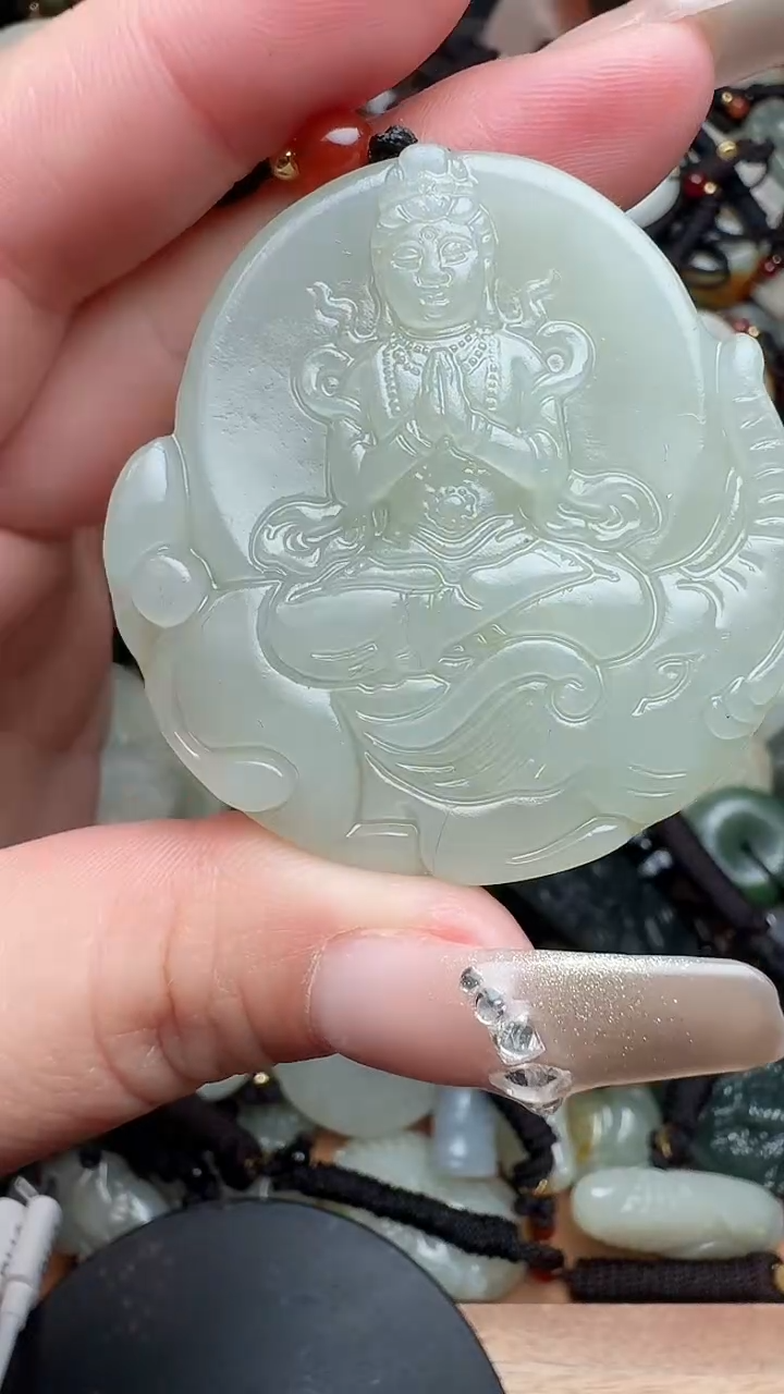 【闪购商品】和田玉颈饰未镶嵌（多样性发货发其一随机发货拍一发一）