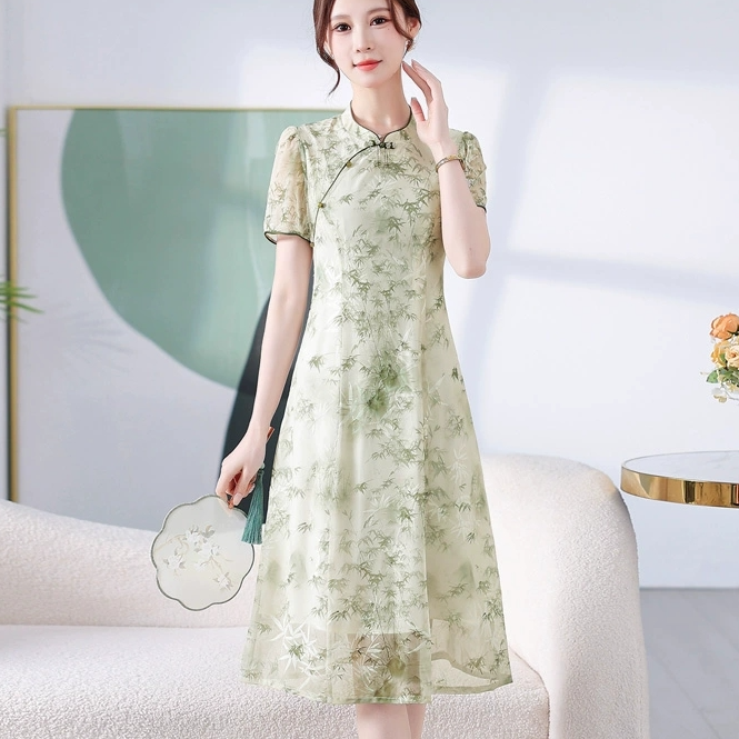 【280-289】2025夏季新款时尚气质收腰连衣裙