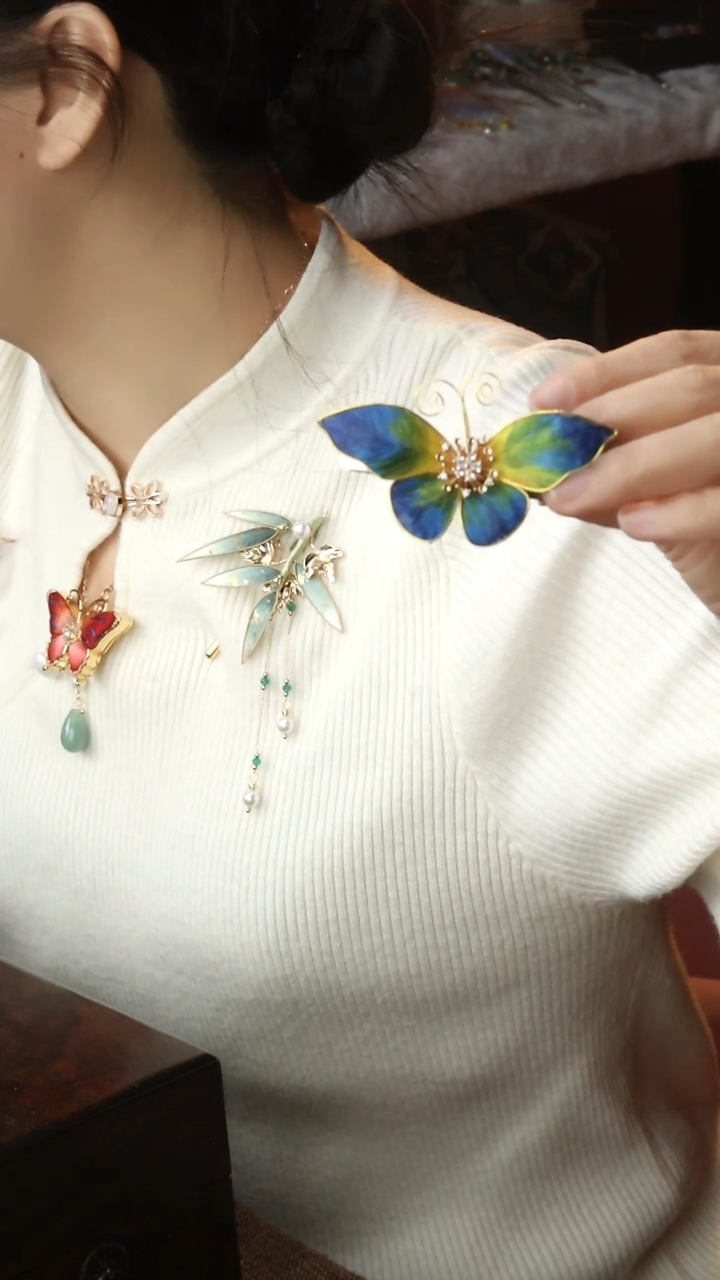 【闪购商品】刺绣纯手工非遗国风饰品