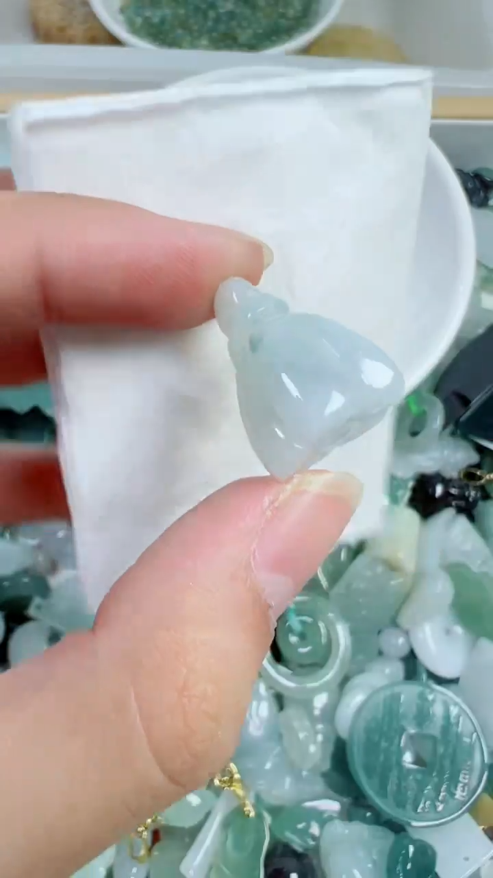 散珠翡翠224号链接，A货翡翠