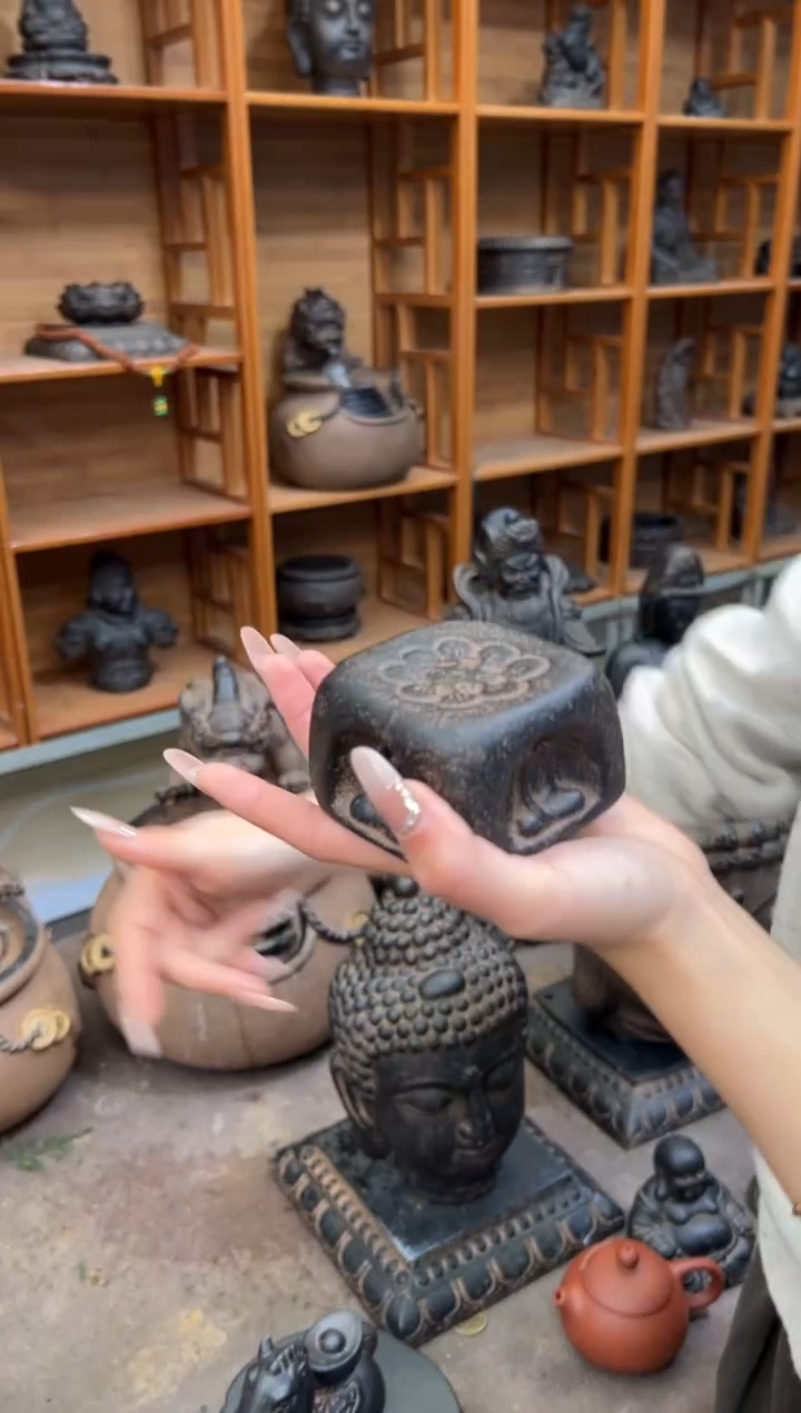 陶土【火山泥】四面佛香插