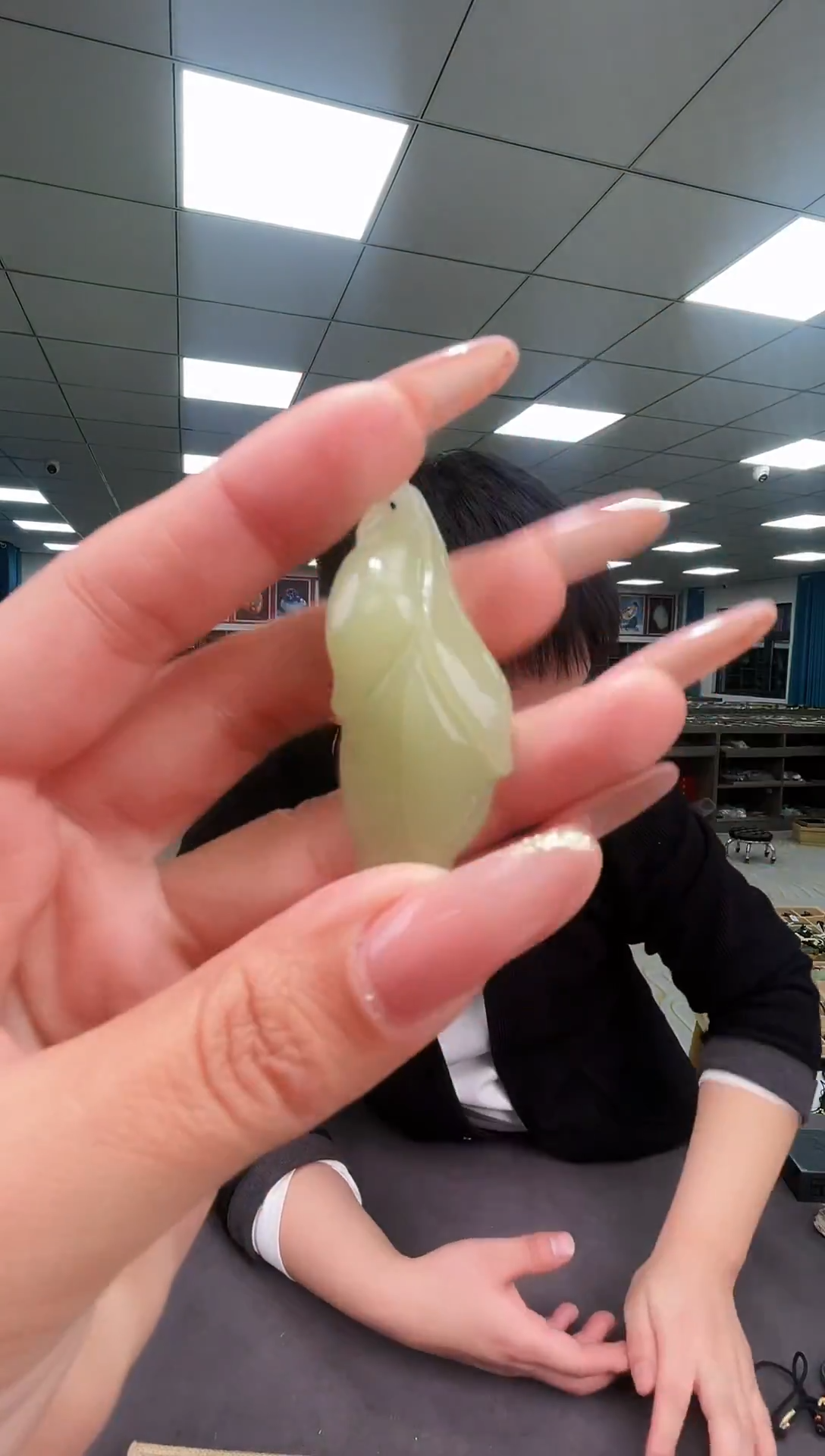 未镶嵌和田玉挂件b25