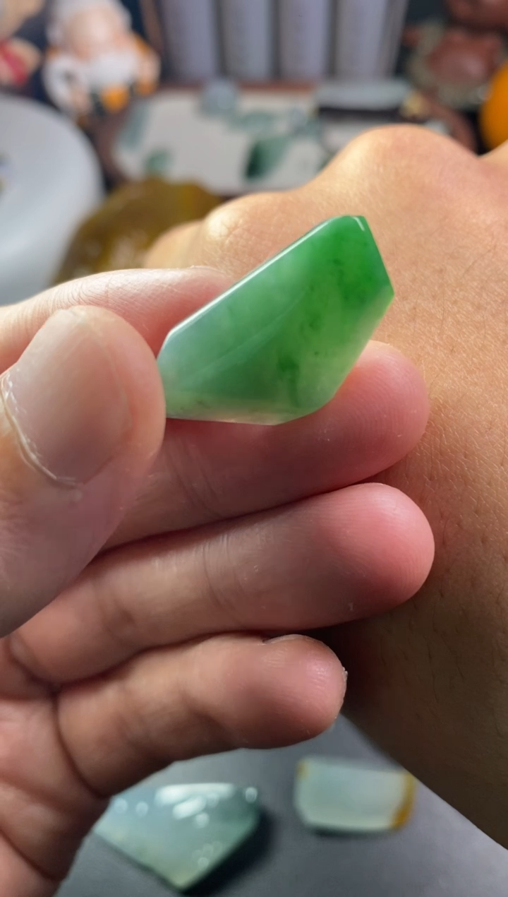 未镶嵌定制翡翠翡翠片料定制未镶嵌12.8-20