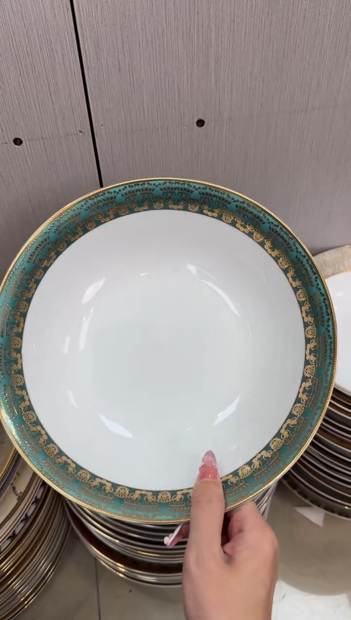 【闪购商品】瓷片9英寸汤碗福利款 尾单