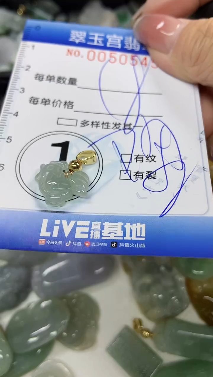 【闪购商品】翡翠颈饰未镶嵌闪购0050545