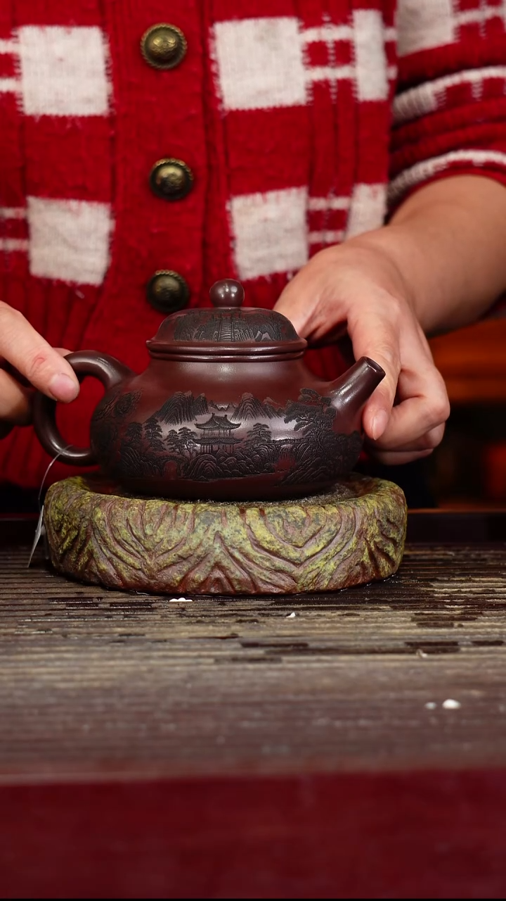 宜兴原矿紫砂壶茶壶宜兴原矿紫砂壶茶壶300C