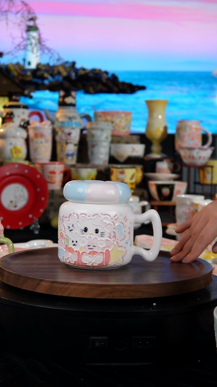 陶瓷便携款景德镇手工手绘陶瓷