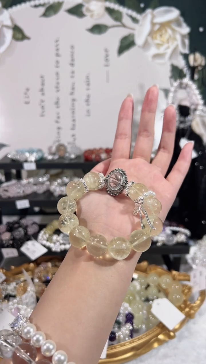 【闪购商品】水晶手链未镶嵌天然水晶默认微瑕 多样性发货发起一