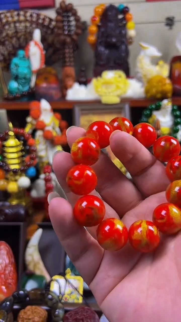 未镶嵌蜜蜡手串主播推荐！主播推荐！！！