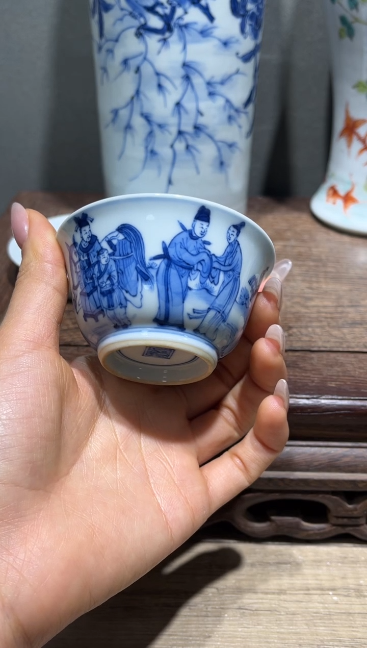 瓷片名***饰A611 瓷器小摆件小摆件