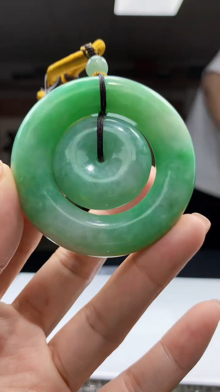 定制翡翠未镶嵌1087jj-毛货挂件11