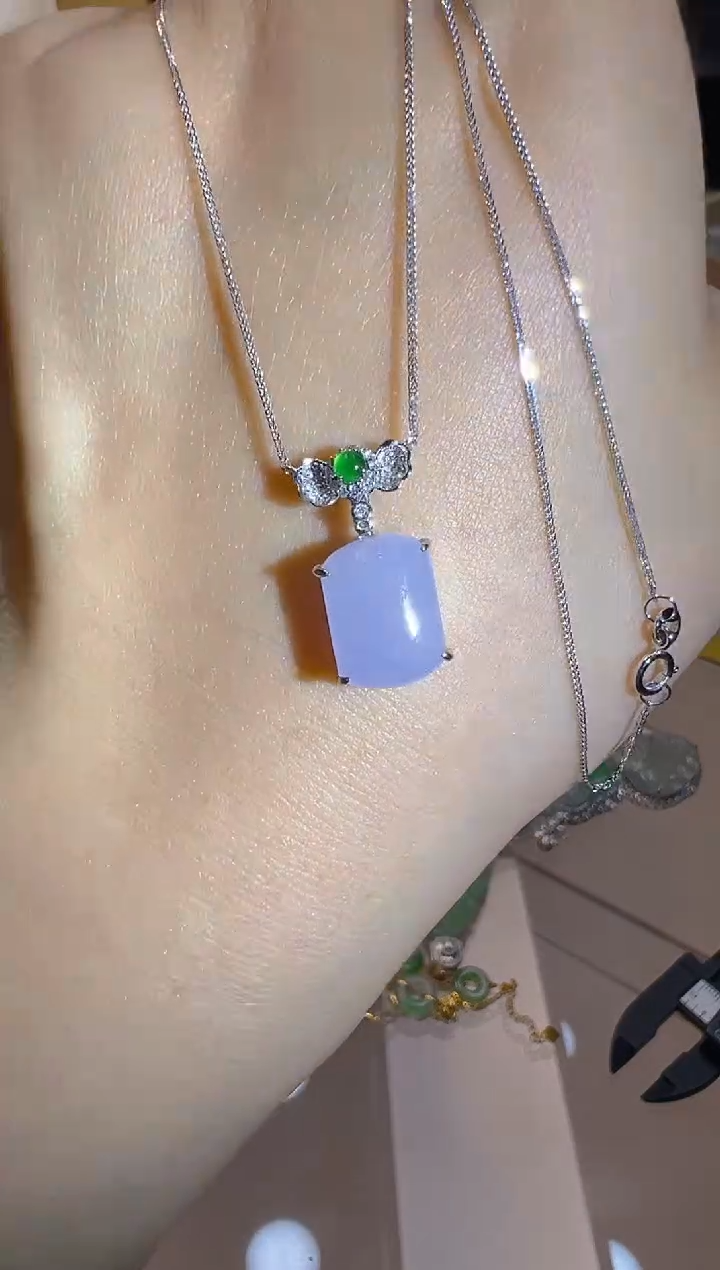 【闪购商品】翡翠套链18K金镶嵌多样性团购发一件