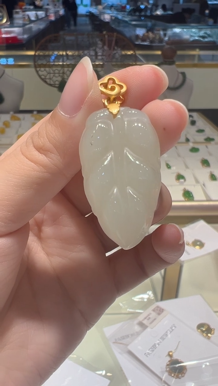 【闪购商品】和田玉颈饰银S925镶嵌000000