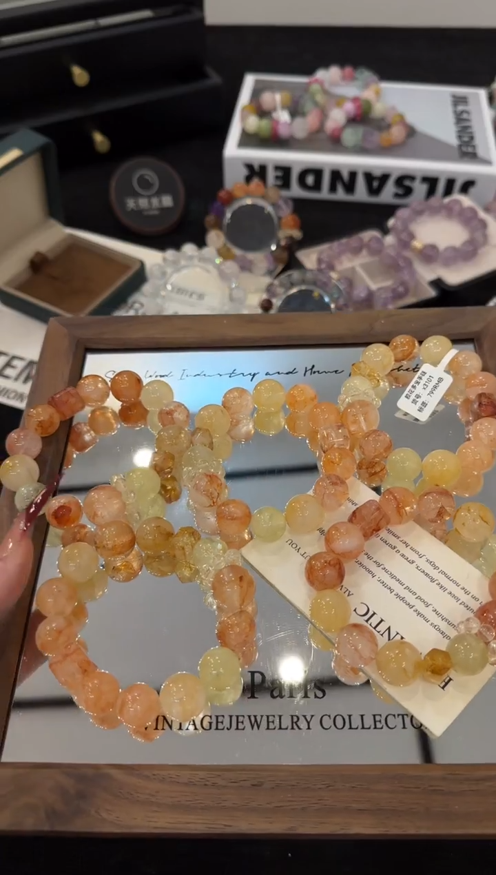 未镶嵌手链水晶金榜题名x3101