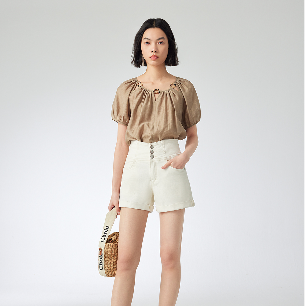 【多金专属】法式设计感小衫 2D212008