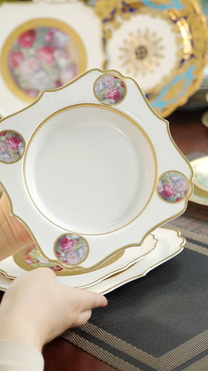 【闪购商品】瓷片9英寸草帽盘 福利价