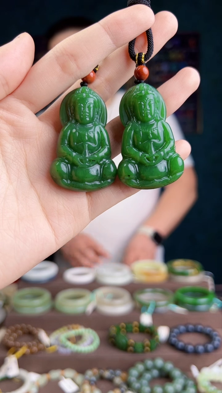 和田玉未镶嵌颈饰多样性发货 拍一单发一个