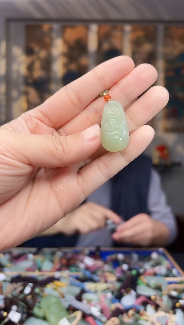 【闪购商品】和田玉挂件未镶嵌拍一发一