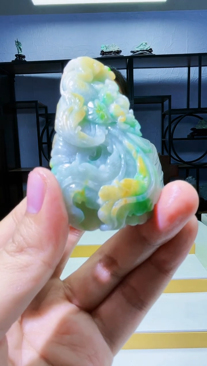 定制翡翠未镶嵌毛货03290060