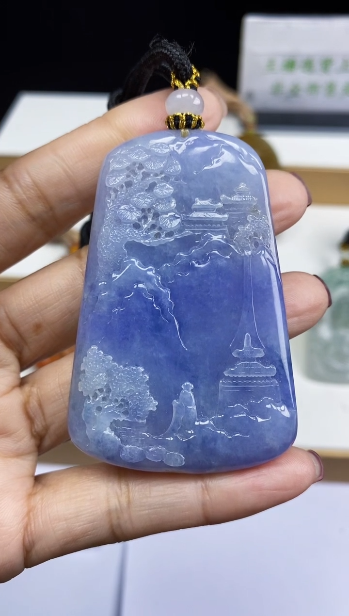 【闪购商品】翡翠颈饰未镶嵌翡翠A货