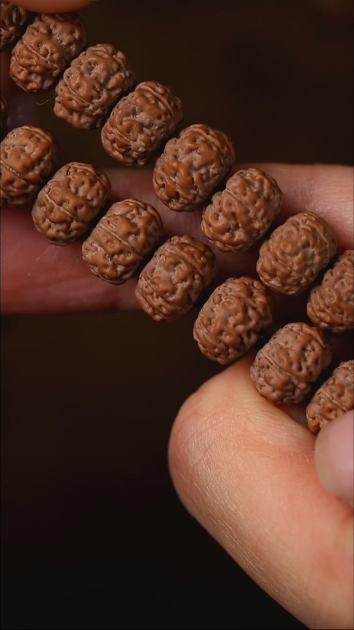 手串金刚菩提S03玄珠平细金刚菩提单圈