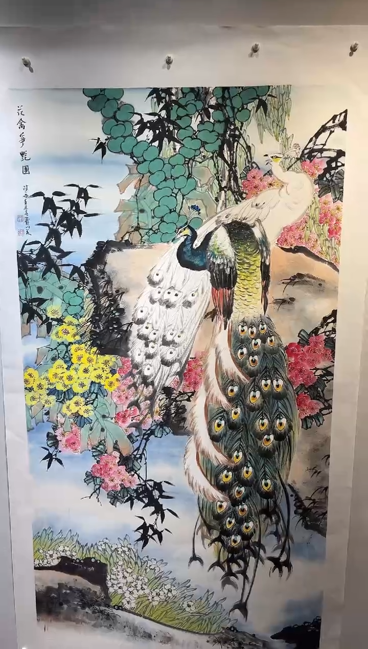 国画国画HN-1103053-张跃华央创美术馆精品定制备案作品