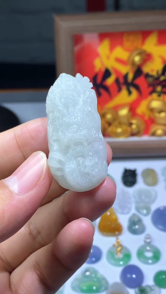 未镶嵌定制翡翠毛货