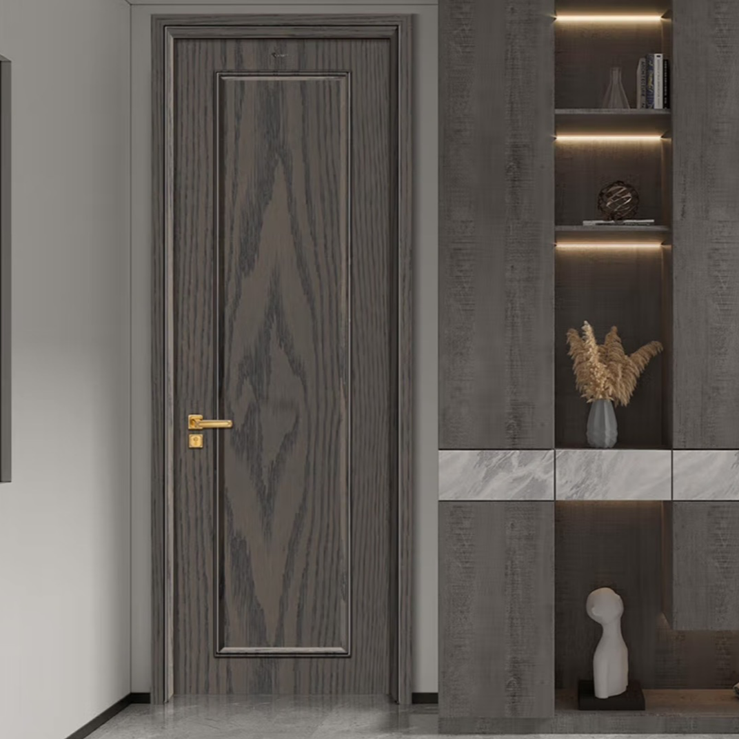 盼盼木门室内门实木复合门卧室门环保烤漆简约新中式室内门