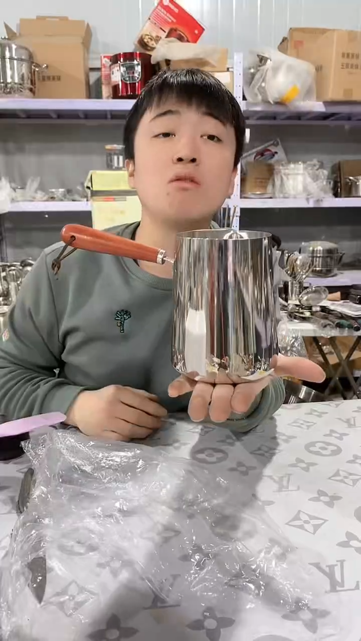 单柄 奶杯       