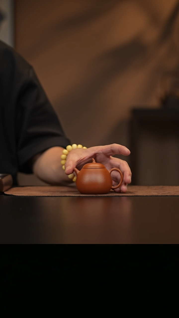 允禾斋 紫砂壶  匏瓜 朱泥