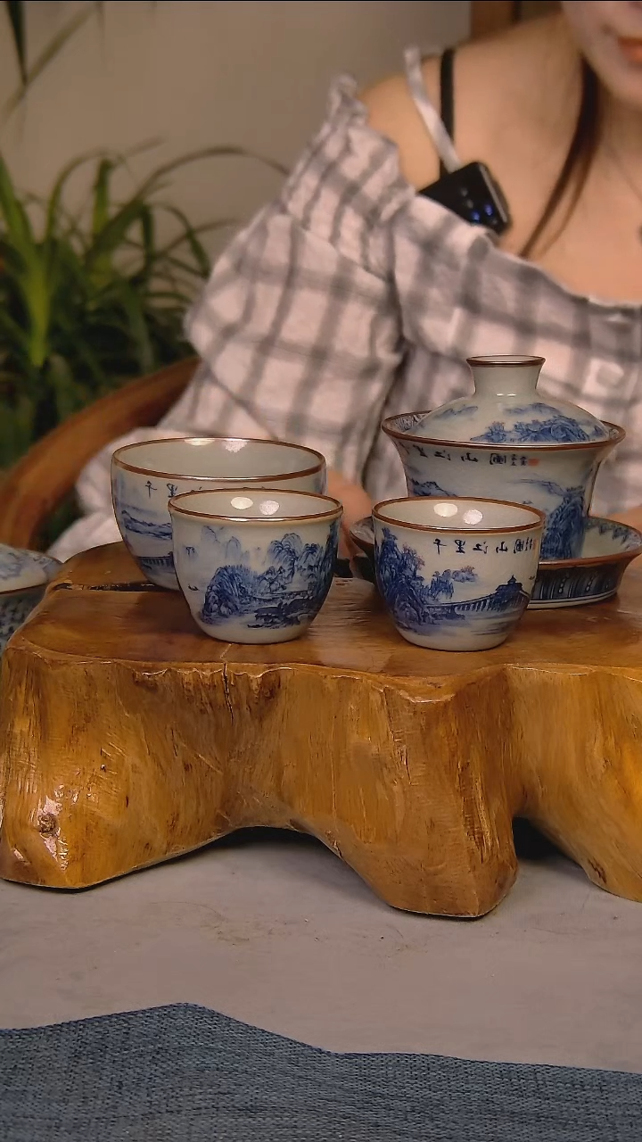 简装家用款4件套 陶瓷家用茶具系列