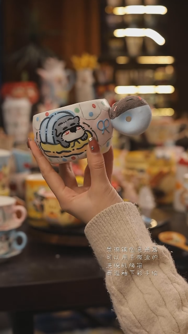 景德镇釉下彩绘设计师款式陶瓷