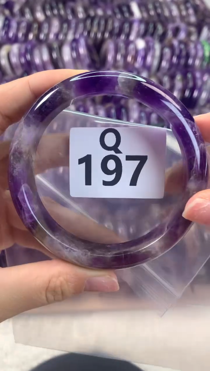 【闪购商品】水晶水晶手镯Q未镶嵌197-62