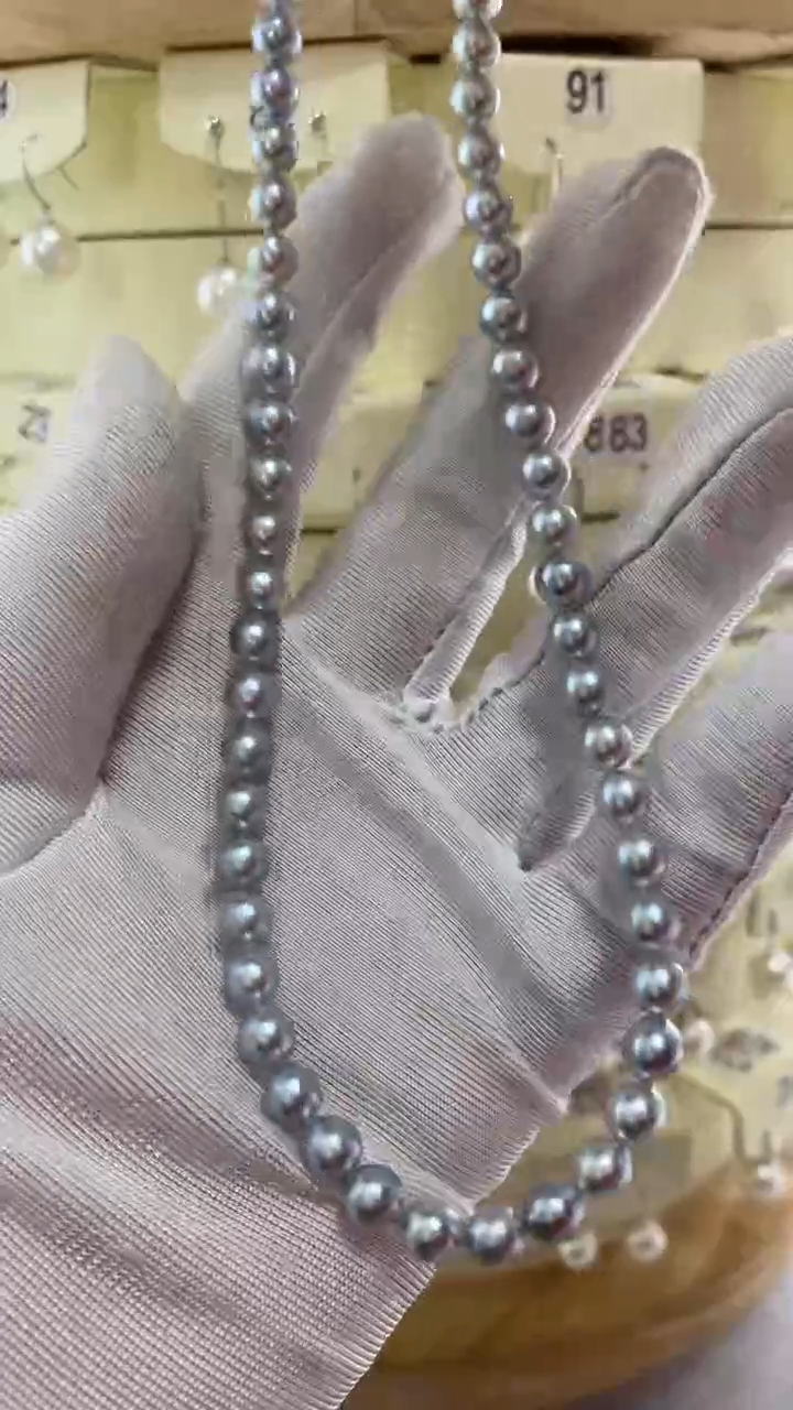 【闪购商品】海水珍珠项链未镶嵌5.5-6mm