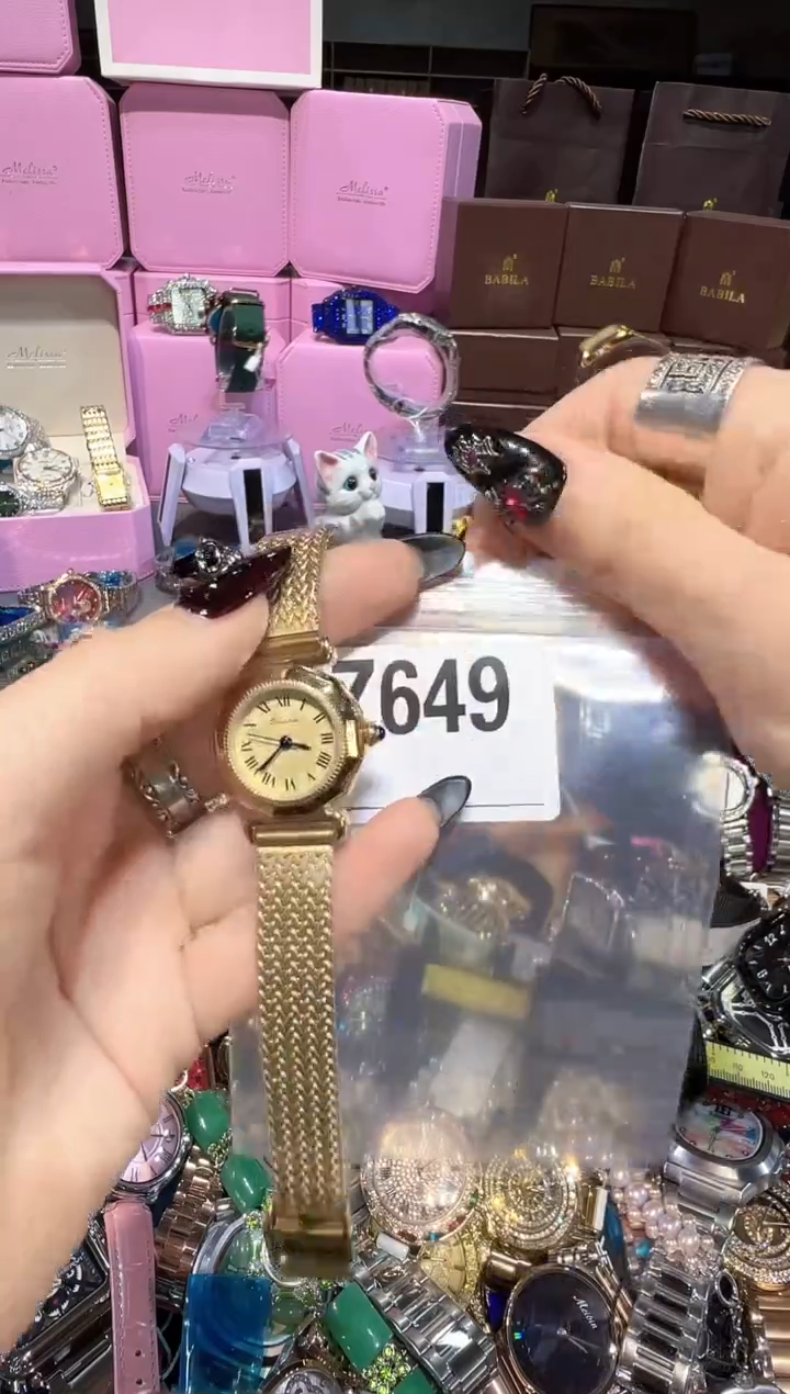 石英机芯不锈钢不锈钢直播定闪专用