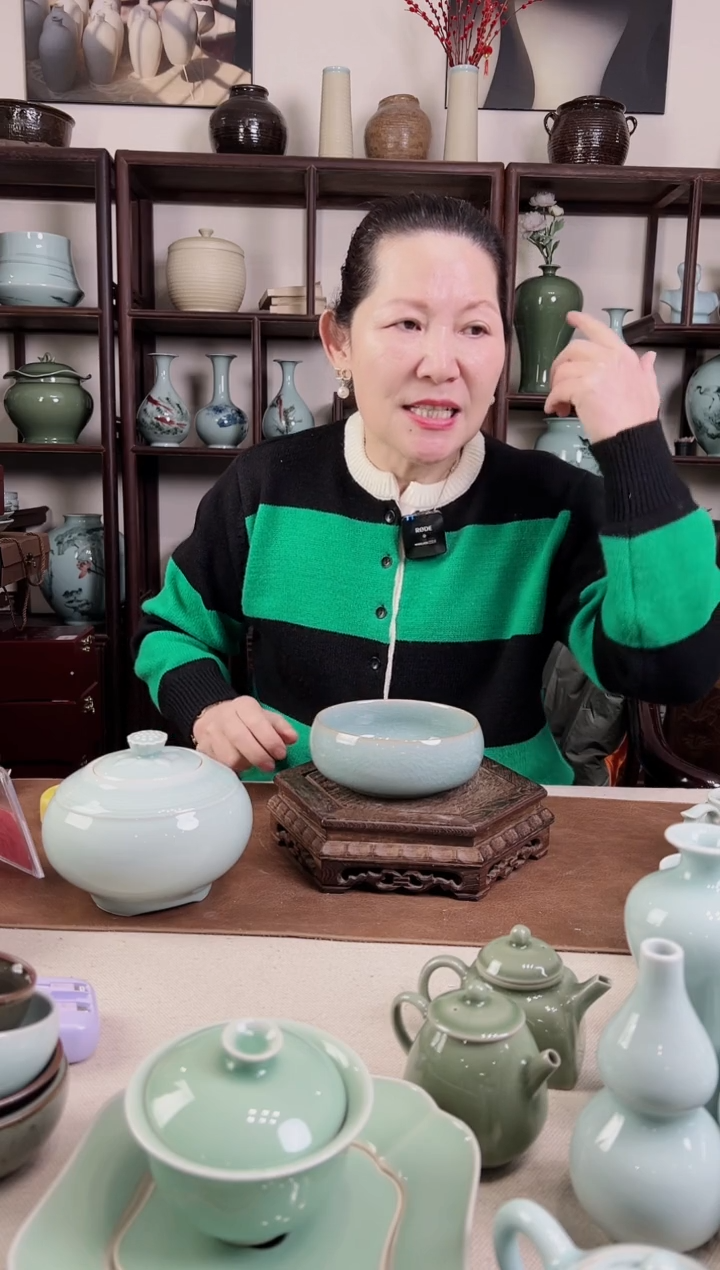 【闪购商品】杯龙泉青瓷 哥粉 水洗