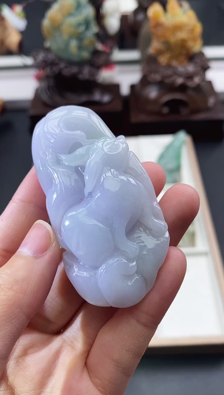 颈饰未镶嵌翡翠天然缅甸A货翡翠