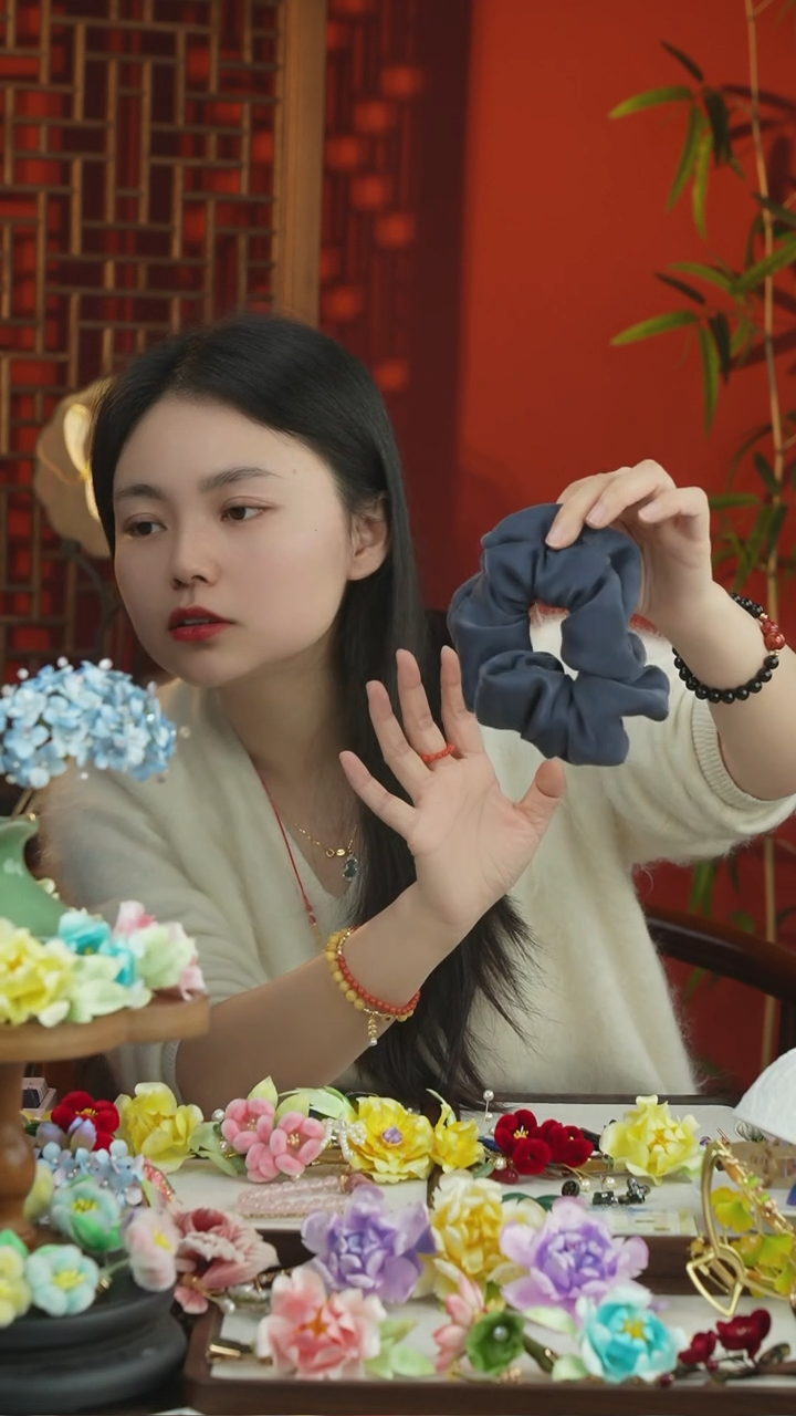刺绣闪购纯手工非遗国风饰品