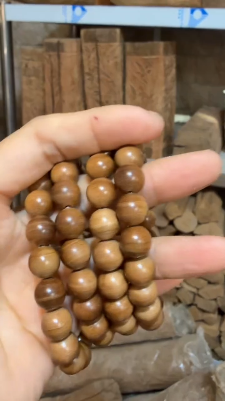 檀香木其他拆房老料1.0横纹单圈