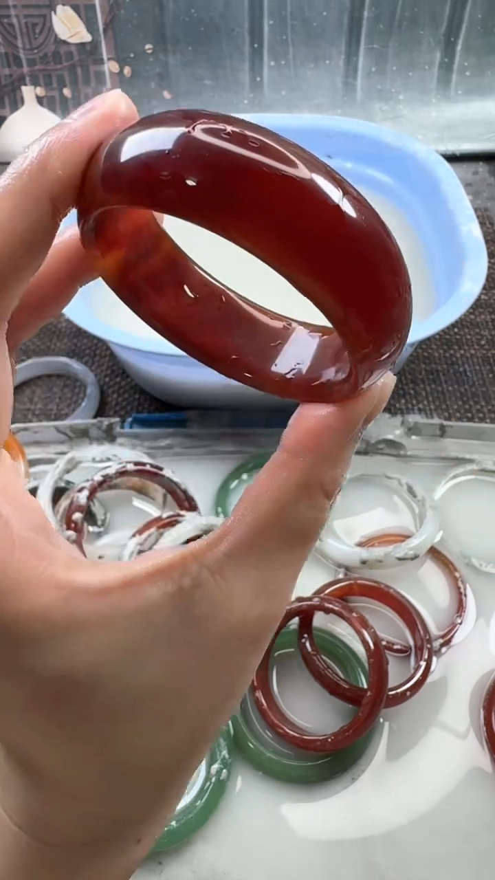 【闪购商品】玛瑙/玉髓手镯未镶嵌107