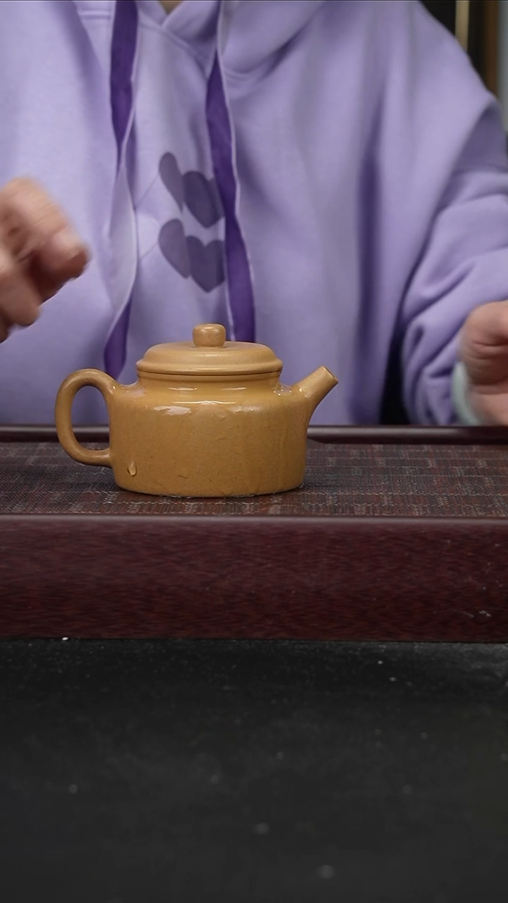 茶壶紫砂lzx黄金段德钟
