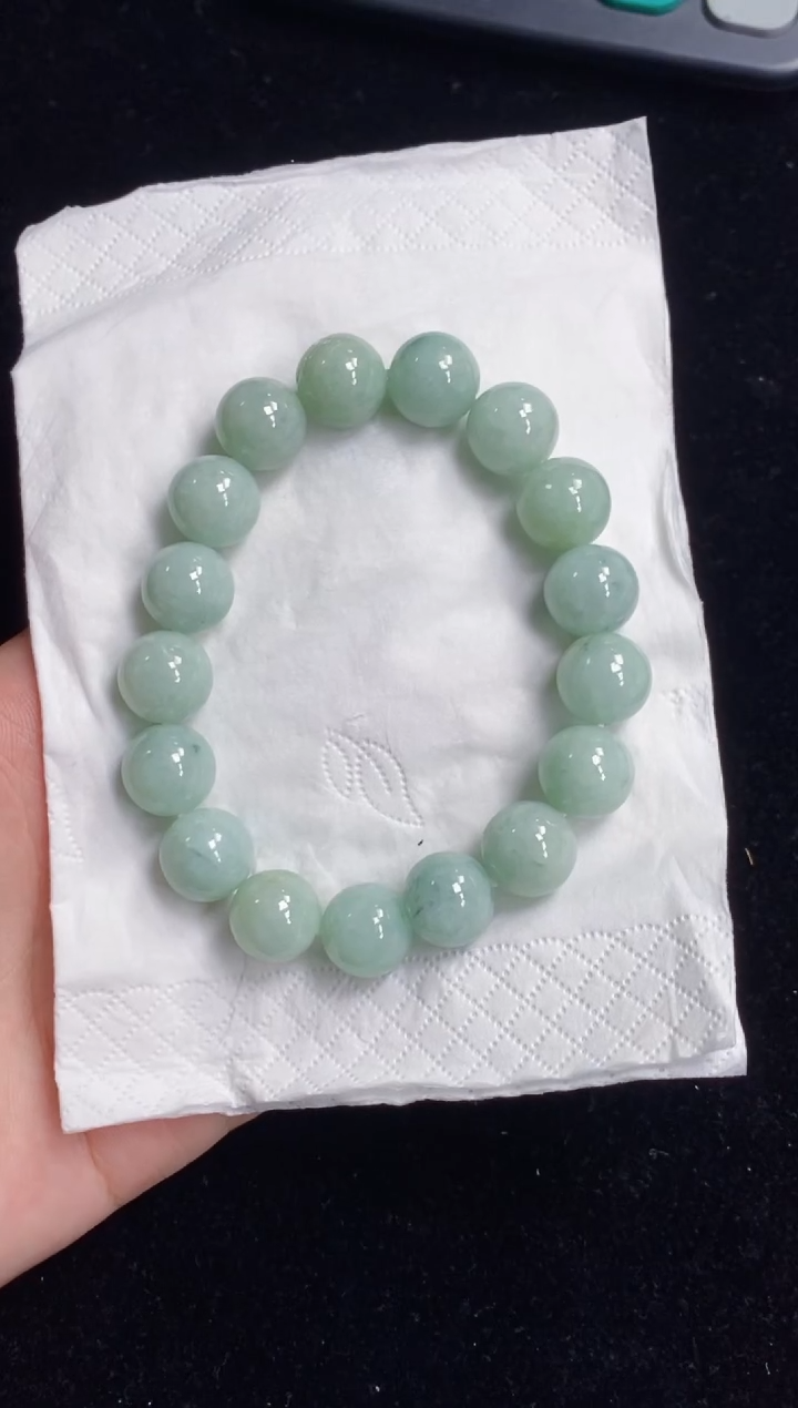 未镶嵌手串翡翠199号链接天然缅甸A货翡翠一物一证