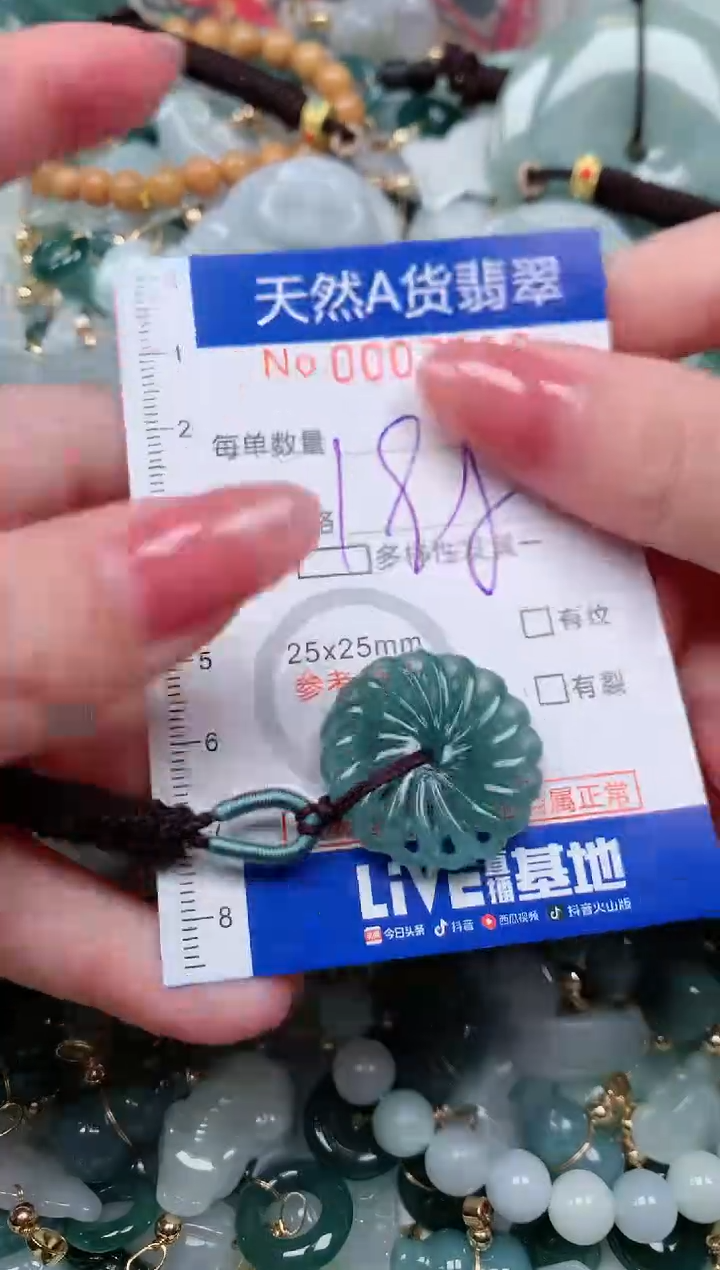 【闪购商品】翡翠颈饰未镶嵌00007669