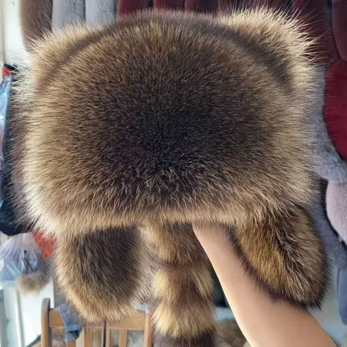 冬季爆款小浣熊帽