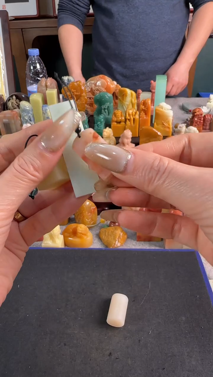 【闪购商品】青田石印石编号编号1077