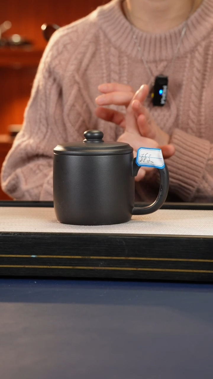 【闪购商品】紫砂茶杯宜兴原矿紫砂石黄泥老板杯微瑕
