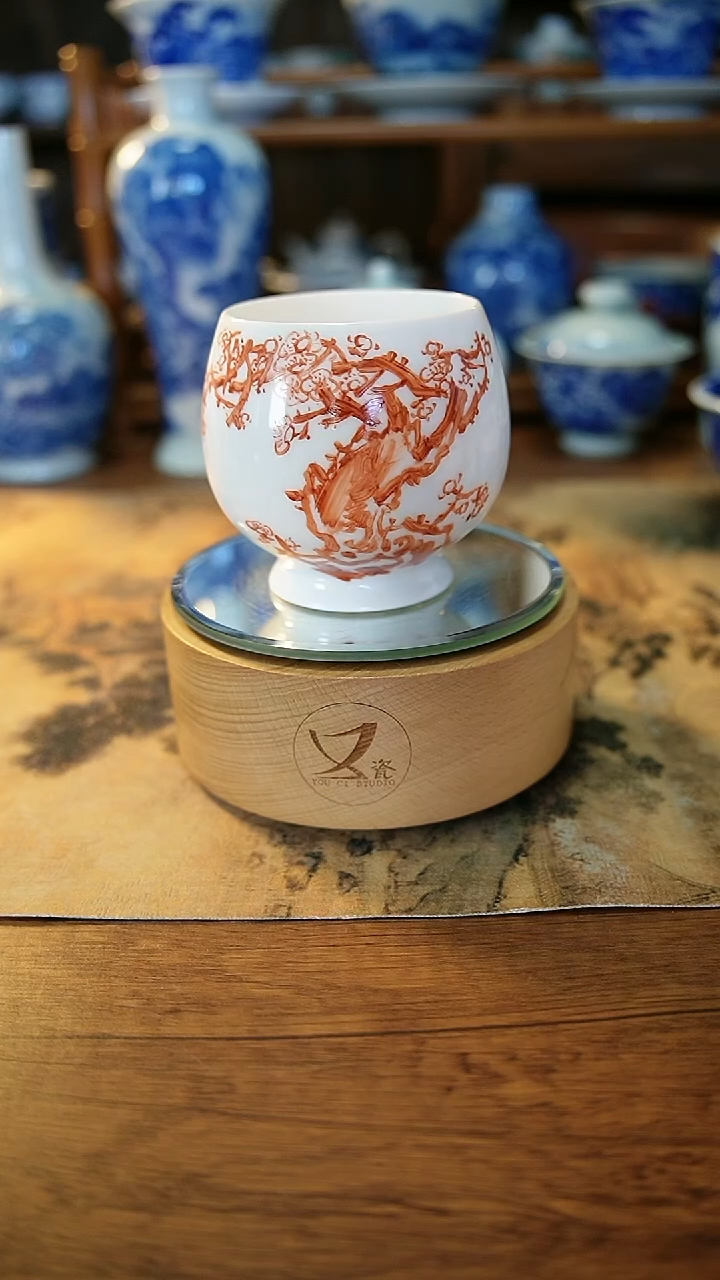 2景德镇手工手绘茶具