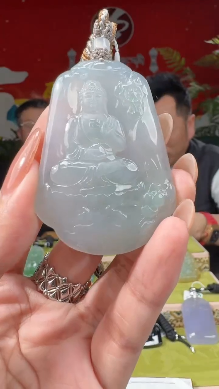 【闪购商品】翡翠颈饰未镶嵌090  /天然a货翡翠